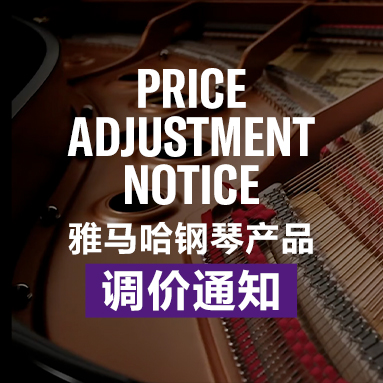 永盈会钢琴产品调价通知